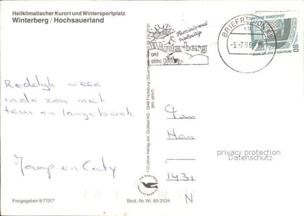 Winterberg Hochsauerland Fliegeraufnahme – Bild 2