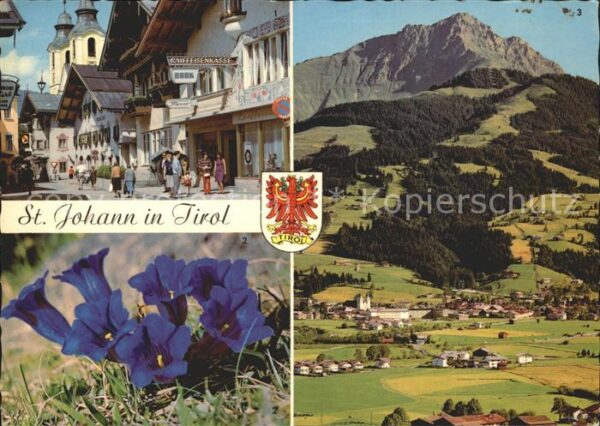 St Johann Tirol Speckbacherstr Enzian Totalansicht mit
