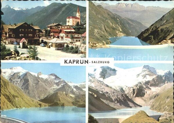 Kaprun Ortsansicht Panorama
