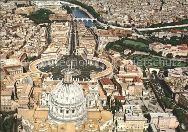 Vatican Citta del Vaticano Fliegeraufnahme