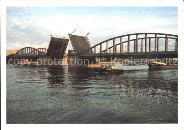St Petersburg Leningrad Wolodarskij Brücke