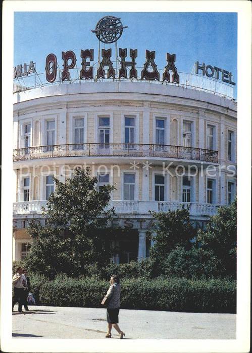 Jalta Yalta Krim Crimea Hotel Oreanda