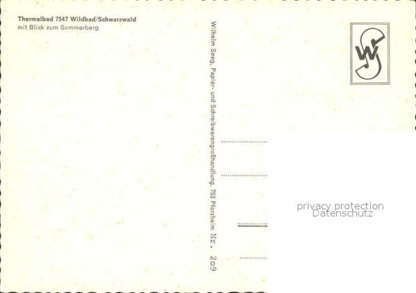 Wildbad Schwarzwald mit Sommerberg – Bild 2