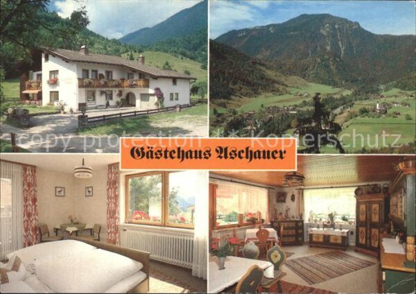 Weissbach Alpenstrasse Gästehaus Aschauer Zimmer Gaststube Tot