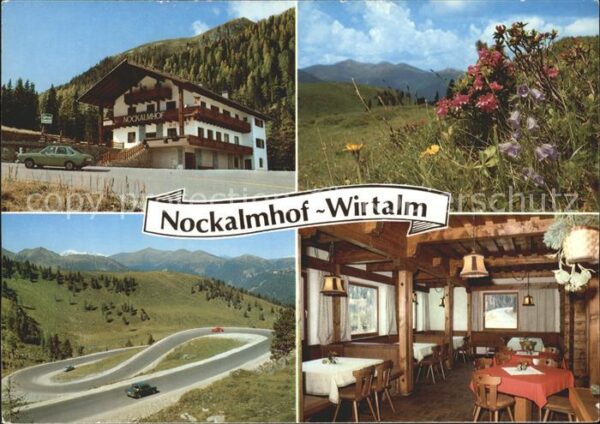 Eisentratten Krems Kaernten Nockalmhof  Gaststube Nockalmstrasse Al