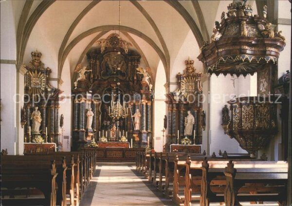 Vreden Innenansicht der Barockkirche Zwillbroc