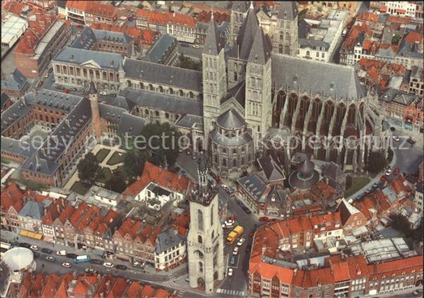 Tournai Hainaut Fliegeraufnahme
