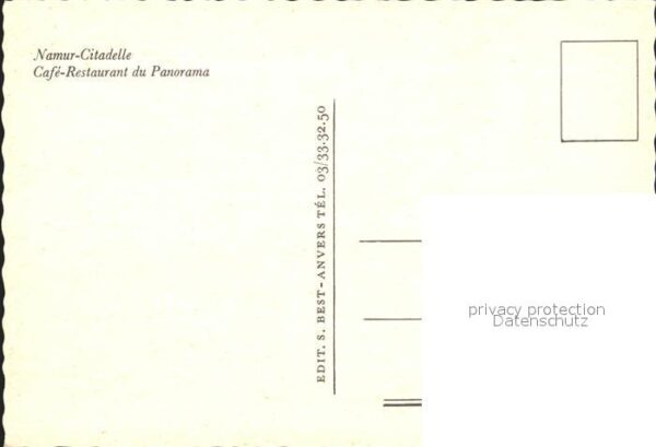 Namur Wallonie Citadelle Cafe Restaurant du Panorama – Bild 2