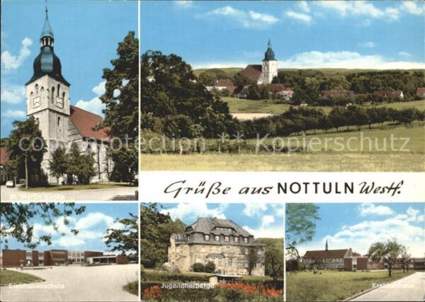 Nottuln St Martin Kirche Liebfrauenschule Jugen