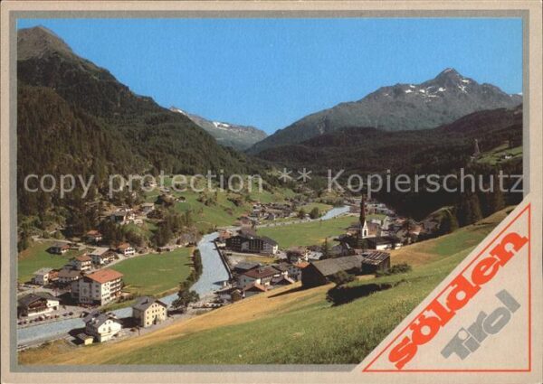 Soelden Oetztal Panorama