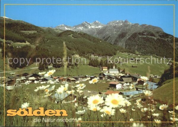 Soelden Oetztal Panorama
