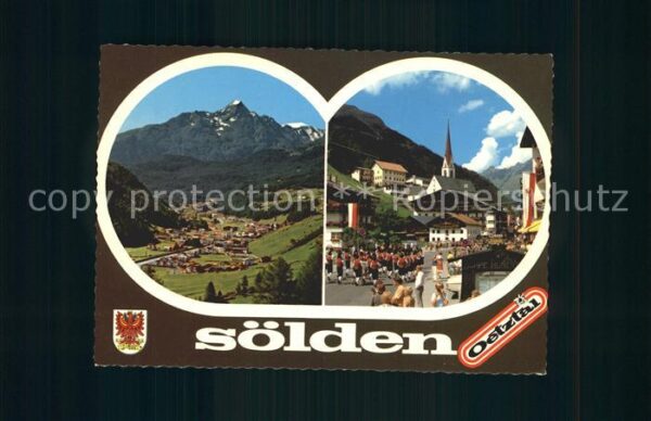 Soelden Oetztal Total Ortsblick