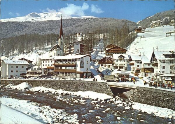 Soelden Oetztal mit Gaislachkogl