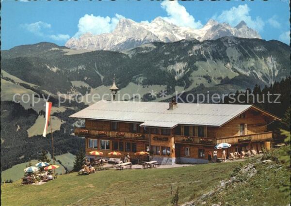 Lofer Alpengasthof Angerer mit Loferer Steinb