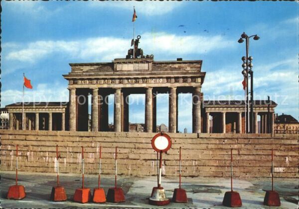 Berlin Mauer vor dem Brandenburger Tor