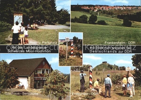 Wasserkuppe Rhoen Rast und Parkplatz Gasthaus Sennhütte F