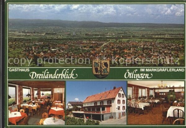 Oetlingen Weil Rhein Panorama Gasthaus Dreiländerblick Gastr