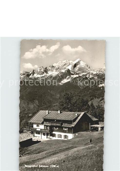 Garmisch-Partenkirchen Berggasthof Eckbauer
