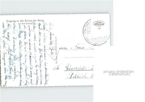 Bad Driburg Eingang Ruinen Jburg – Bild 2
