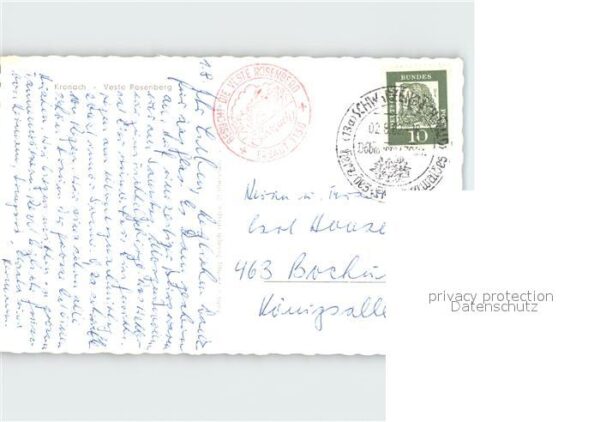 Kronach Oberfranken Veste Rosenberg – Bild 2