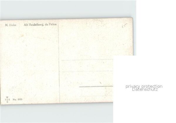 Alt Heidelberg Neckar Du Feine Schloss – Bild 2