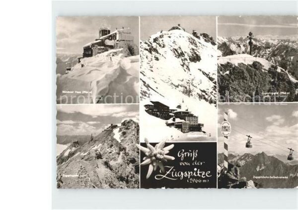 Zugspitze Münchner Haus Luftseilbahn