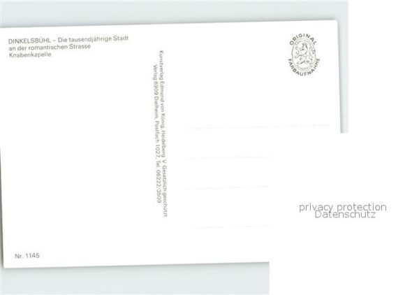 Dinkelsbuehl Knabenkapelle – Bild 2