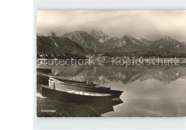Forggensee Schwangau Füssen Köllespitze Schlicke