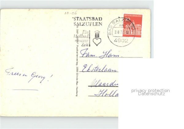 Bad Salzuflen Rosengarten Saline Wandelhalle Konzerth – Bild 2