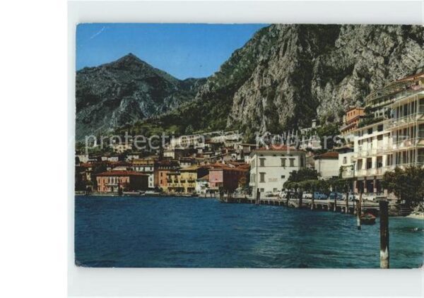Limone sul Garda Teilansicht Promenade Hotels