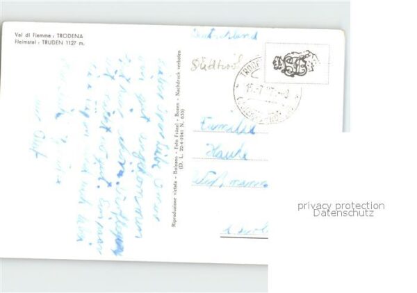 Truden Trodena Suedtirol Kirche Blumen – Bild 2