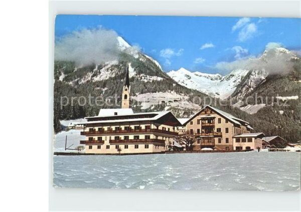 Luttach Ahrntal Suedtirol Hotel Schwarzenstein