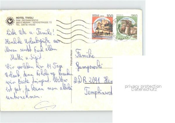 Meran Merano Hotel Tivoli – Bild 2