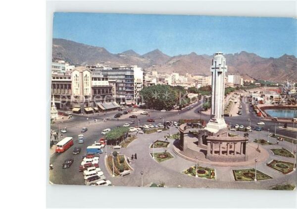Santa Cruz de Tenerife Platz Spanien Strasse Anaga