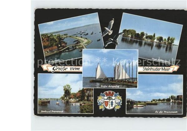 Steinhuder Meer Insel Wilhelmstein Promenade grosser An
