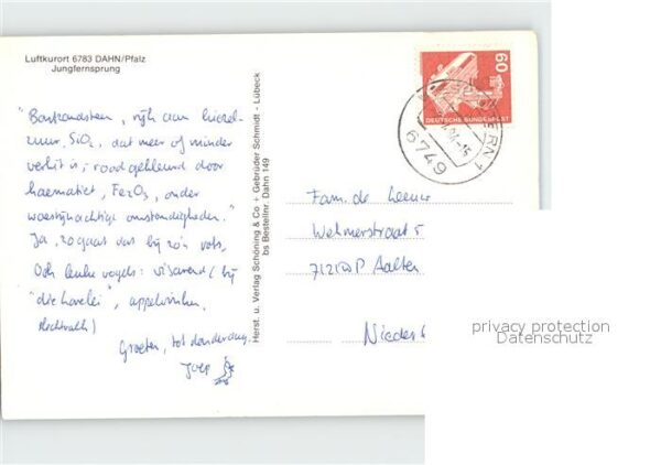 Dahn Jungfernsprung – Bild 2