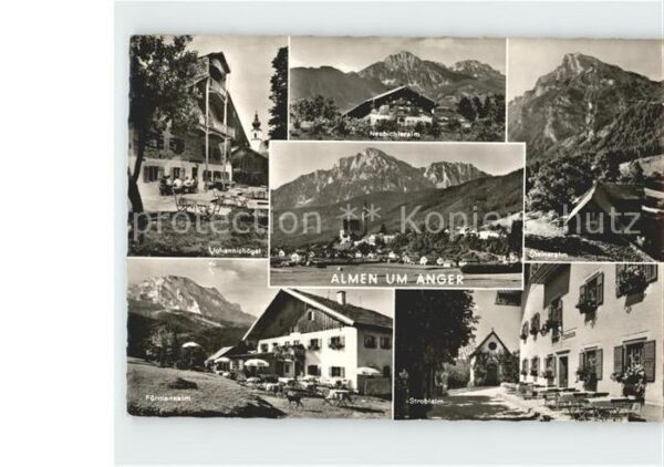 Anger Bayern Johannishögel Neubichleralm Steineralm
