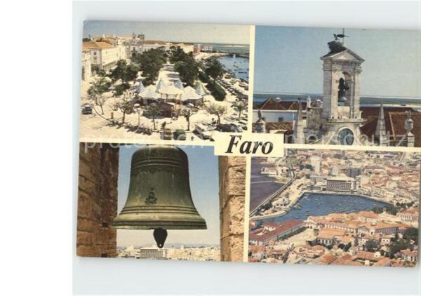 Faro Portugal Glocken Promenade