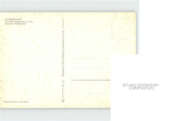 LUXEMBOURG  Luxemburg Tourelle Ville Pfaffenthall – Bild 2