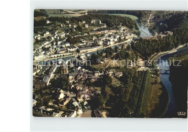 Bouillon Wallonne Semois Fliegeraufnahme