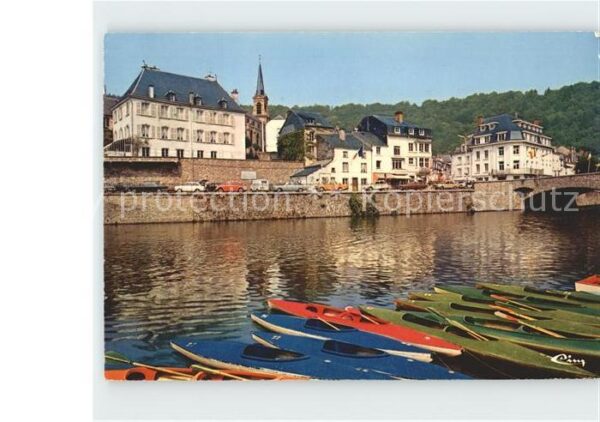 Bouillon Wallonne Boot Brücke