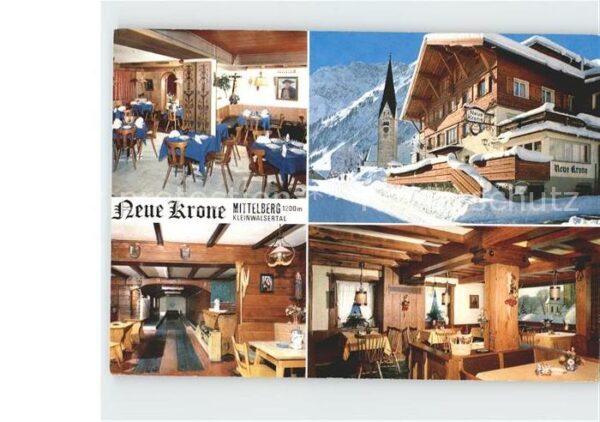 Mittelberg Vorarlberg Cafe Restaurant Neue Krone