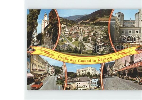 Gmuend Kaernten Gasthof Burgruine