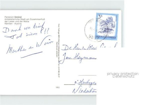 Gmuend Kaernten Gasthof Burgruine – Bild 2