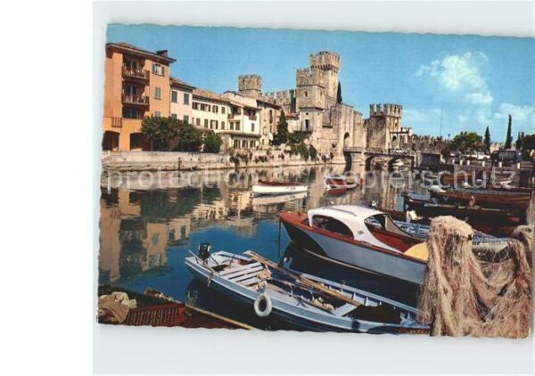 Sirmione Lago di Garda Schloss Scaligero