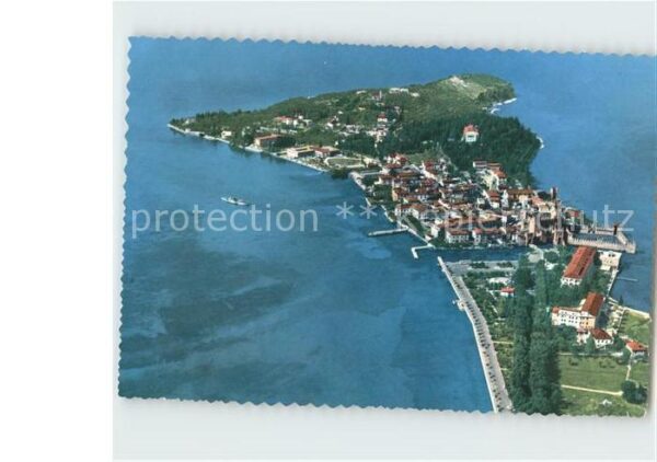 Sirmione Lago di Garda Fliegeraufnahme