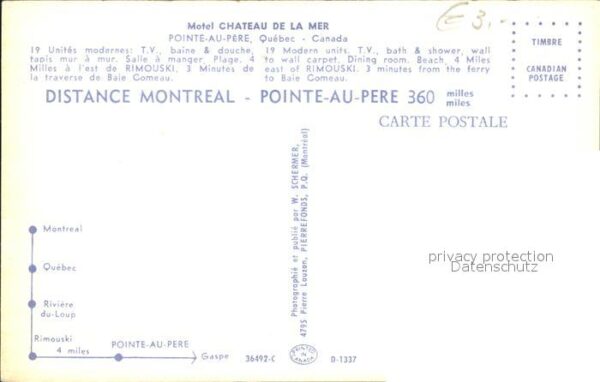 Quebec Motel Chateau de la Mer – Bild 2