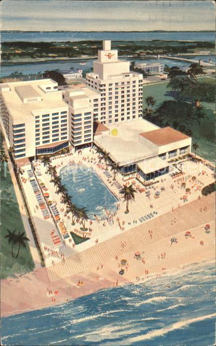 Miami Beach Hotel Cabana Club Cadilla