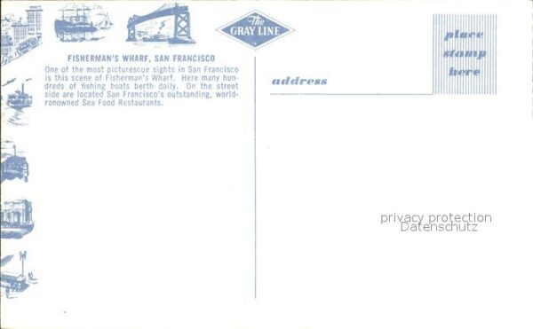 San Francisco California Fisherman Wharf – Bild 2