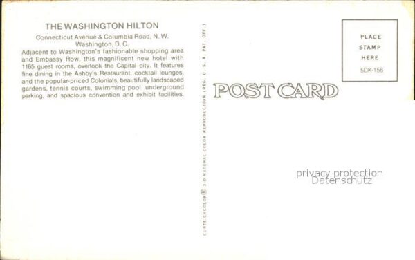 Washington DC Washington Hilton – Bild 2